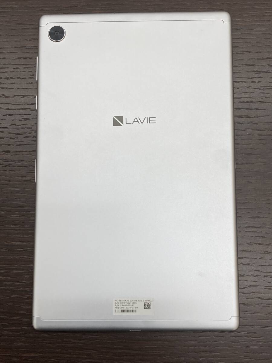 【♯6509】NEC　LAVIE Tab E 10FHD2　ダブレット　PC－TES10KAS　未使用に近い_画像7