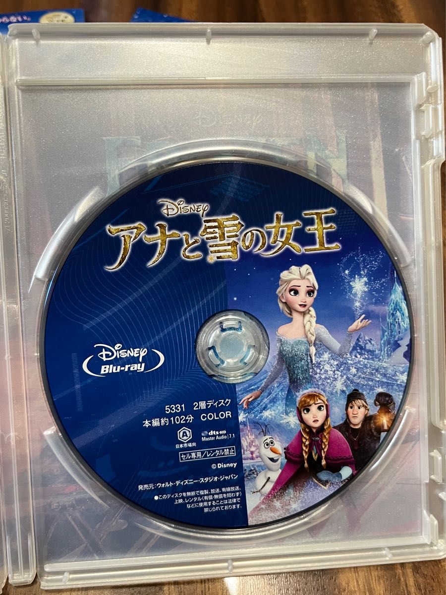 Disney「アナと雪の女王」国内正規品/純正品 Blu-ray