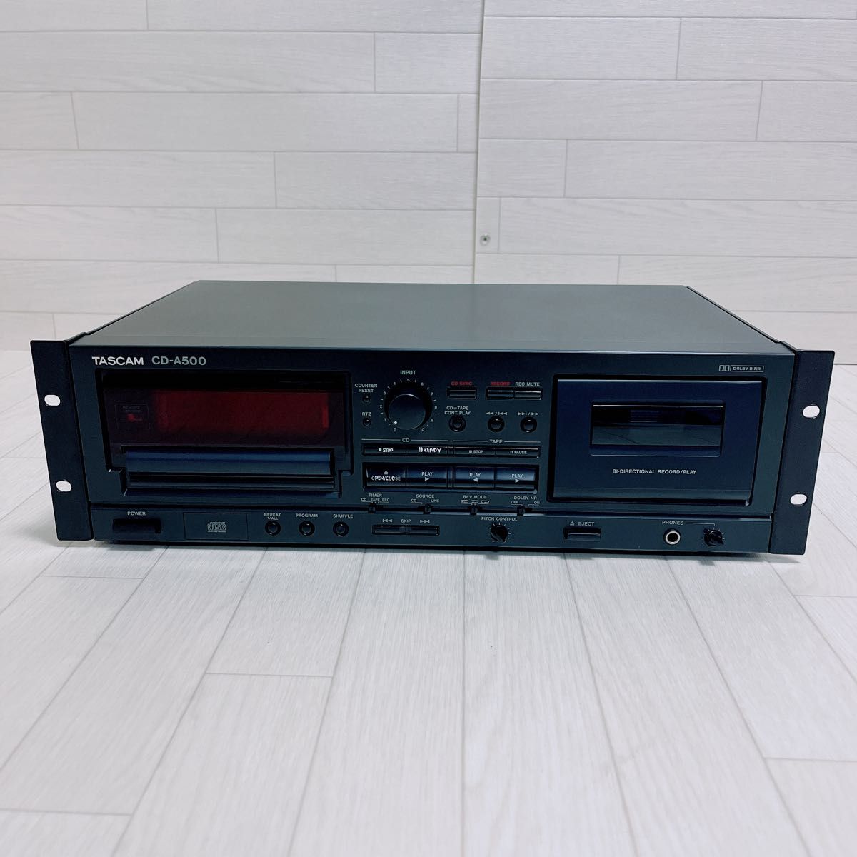 TASCAM タスカム TEAC CD-A500 業務用CDプレーヤー 良品