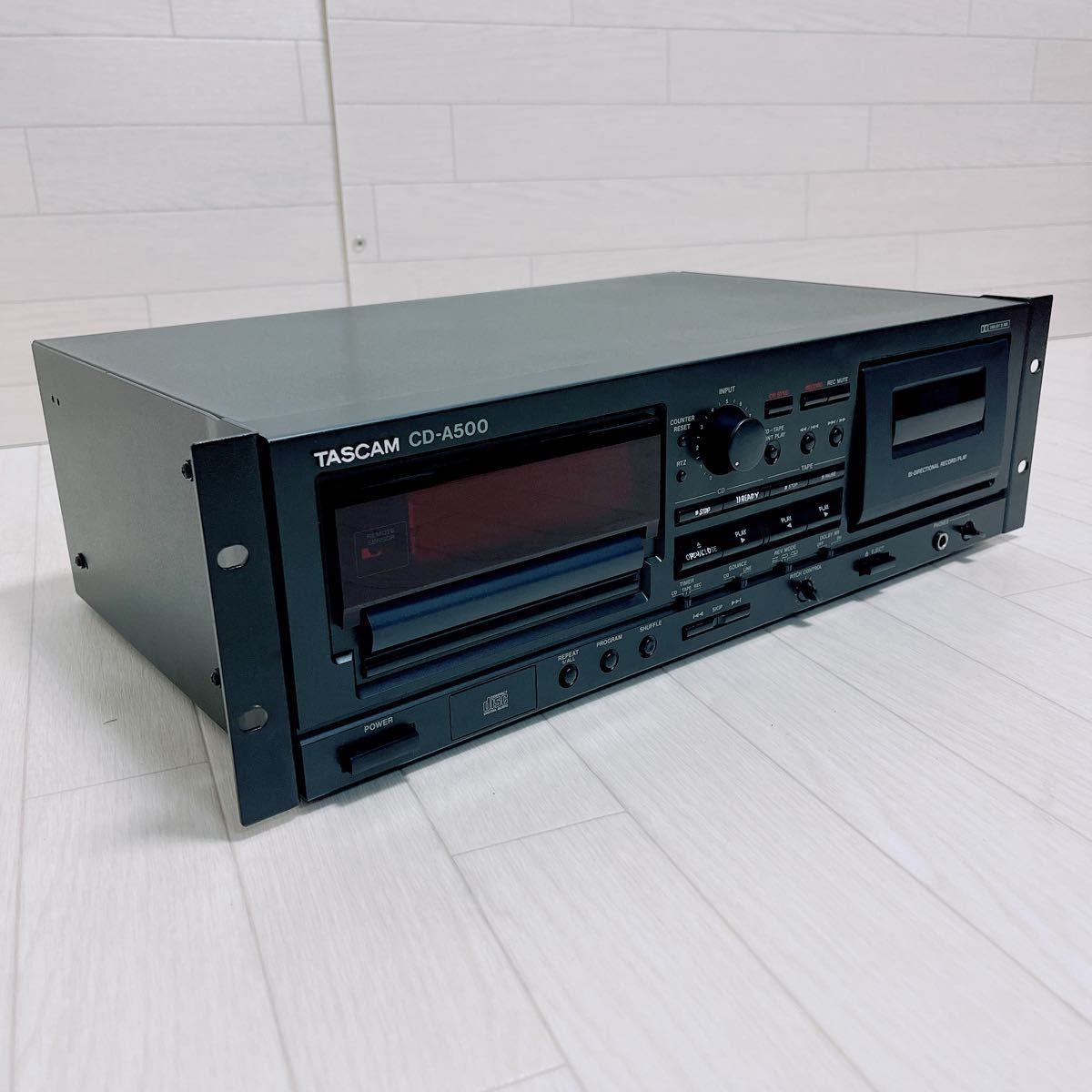 TASCAM タスカム TEAC CD-A500 業務用CDプレーヤー 良品