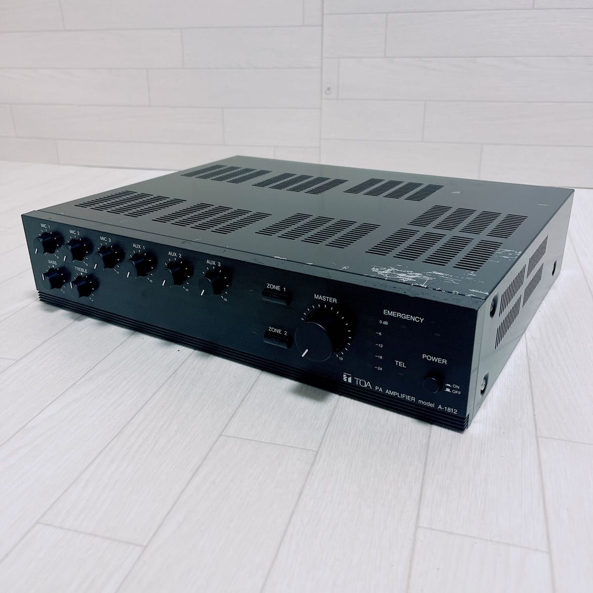 TOA 放送用 PAアンプ A-1812 120W PA機材 チャイム 良品|Yahoo TOA 放送用 PAアンプ A-1812 120W PA機材 チャイム 良品|Yahoo