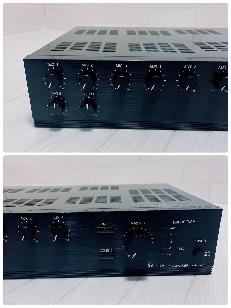 TOA 放送用 PAアンプ A-1812 120W PA機材 チャイム 良品|Yahoo TOA 放送用 PAアンプ A-1812 120W PA機材 チャイム 良品|Yahoo