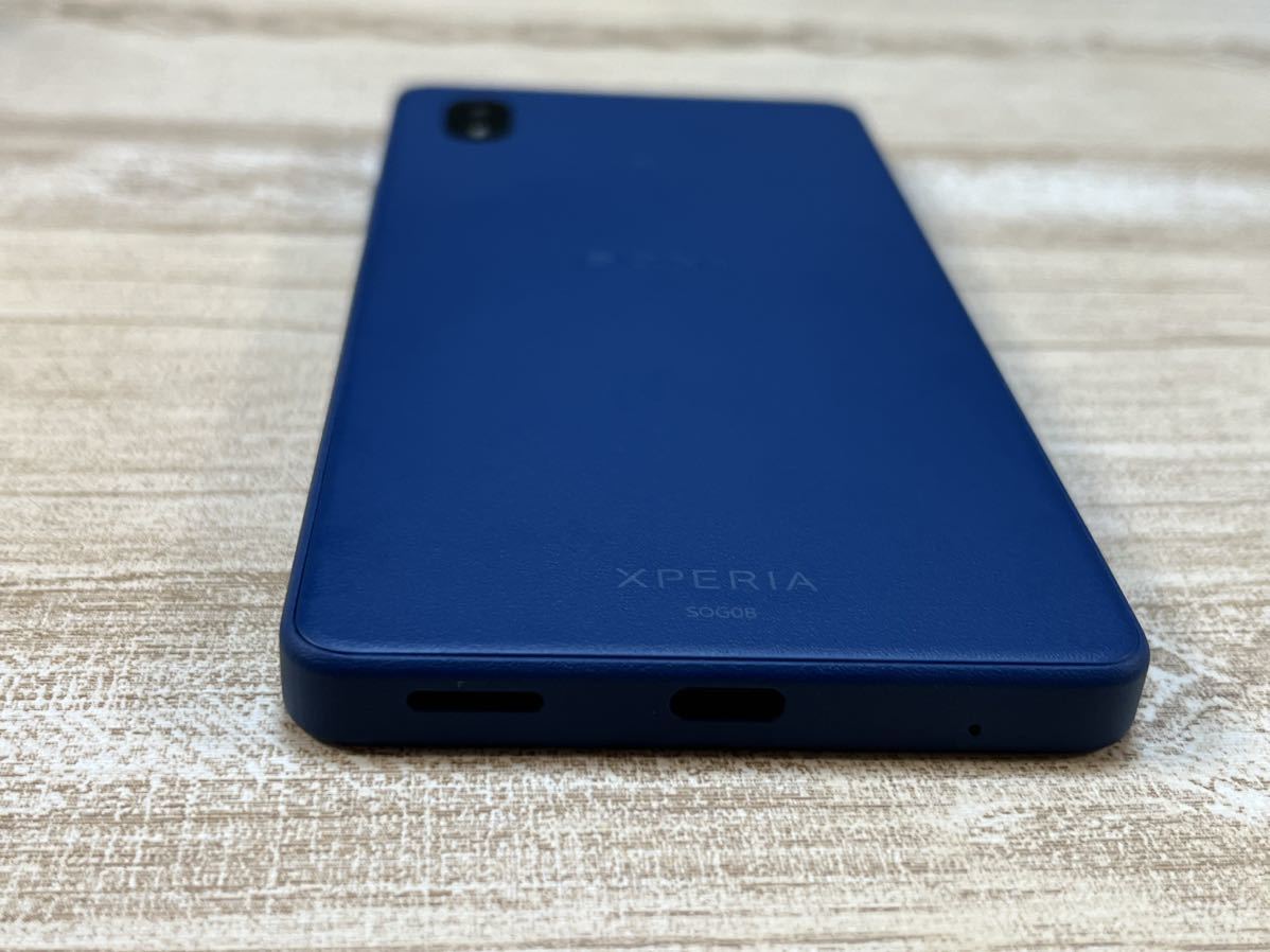 au SIMフリー SONY Xperia Ace III 64GB SOG08 ブルー_画像7