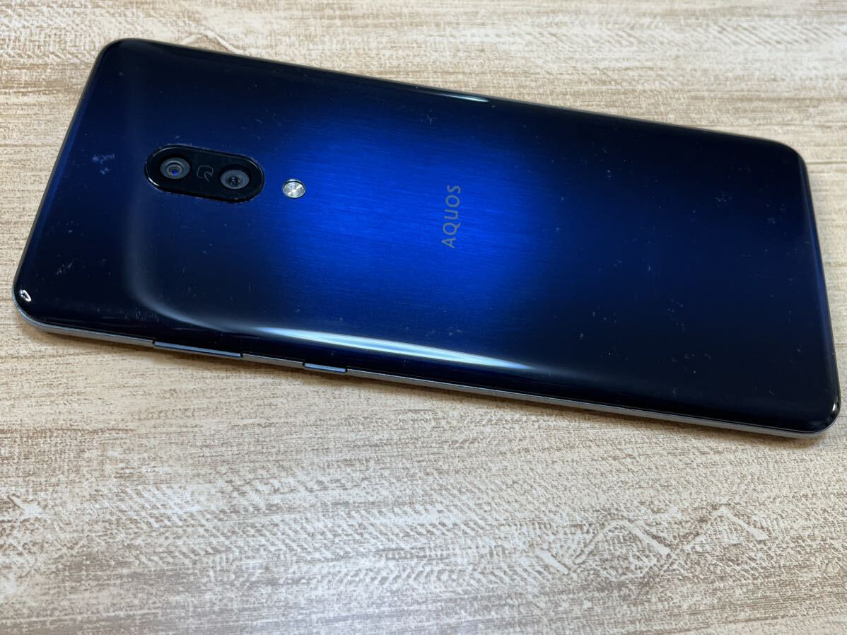 Softbank SIMロック解除済み AQUOS zero2 256GB 906SH アストロブラック_画像7