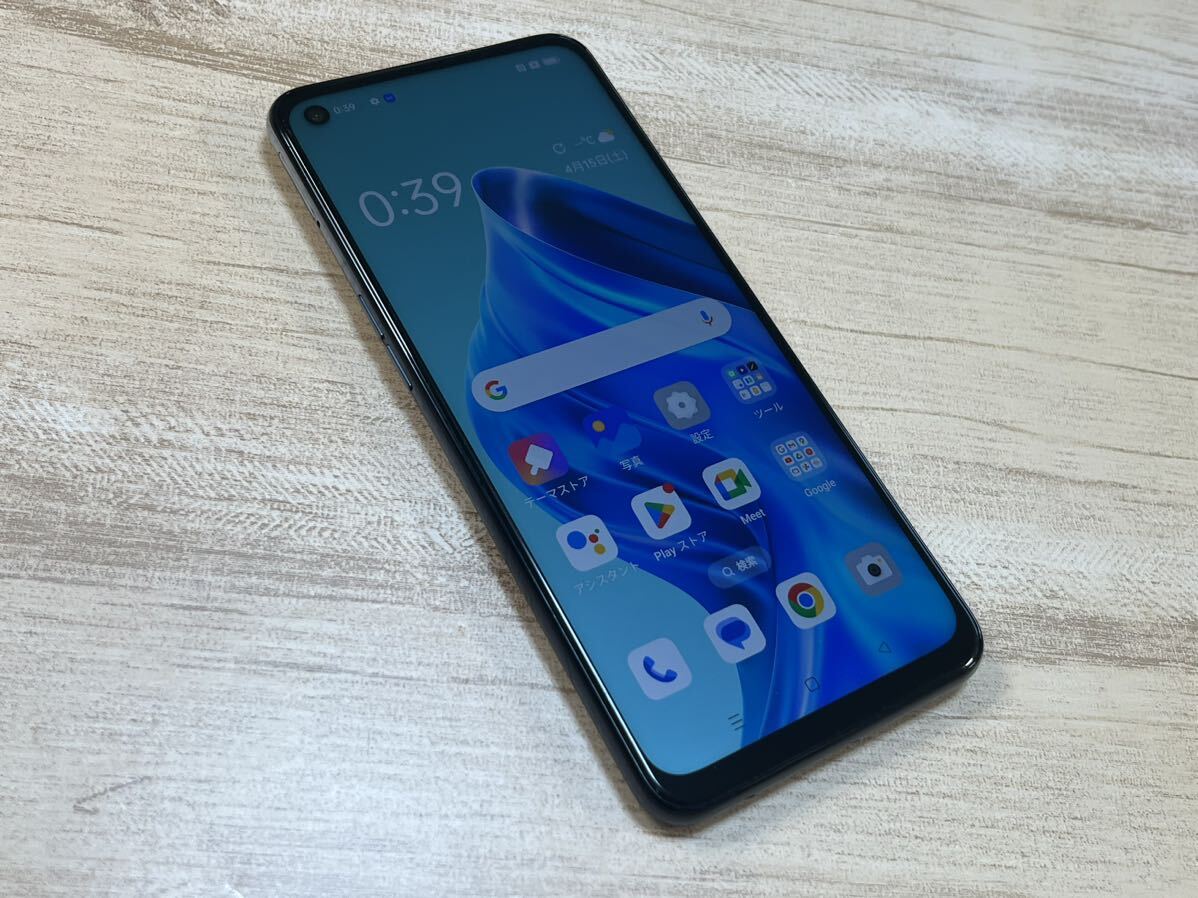 OPPO Reno5 A SIMフリー 128GB CPH2199 シルバーブラック ※eSIM対応の画像1