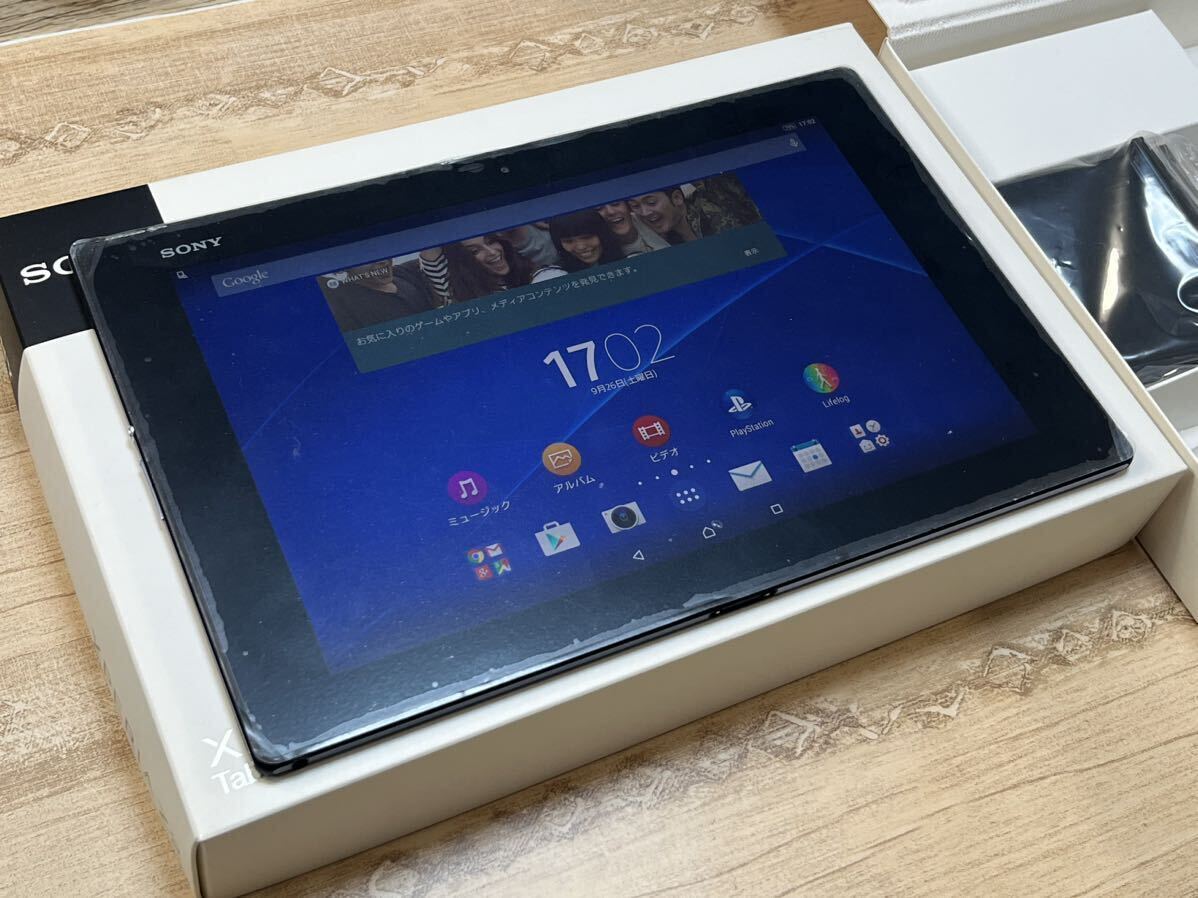 SONY Xperia Z2 Tablet タブレット Wi-Fiモデル 16GB SGP511 ブラック_画像3