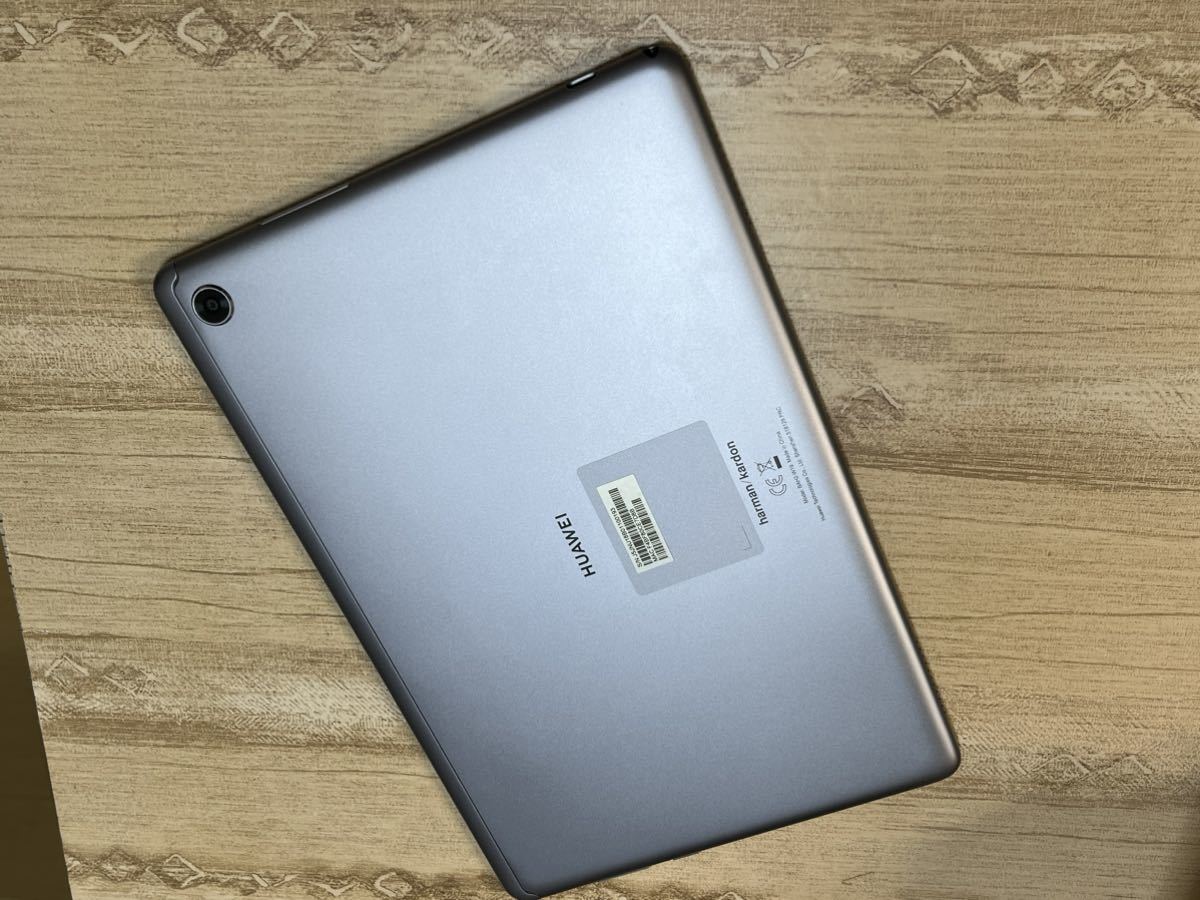 美品 HUAWEI MediaPad M5 lite 10 Wi-Fiモデル 64GB BAH2-W19 スペースグレー_画像6