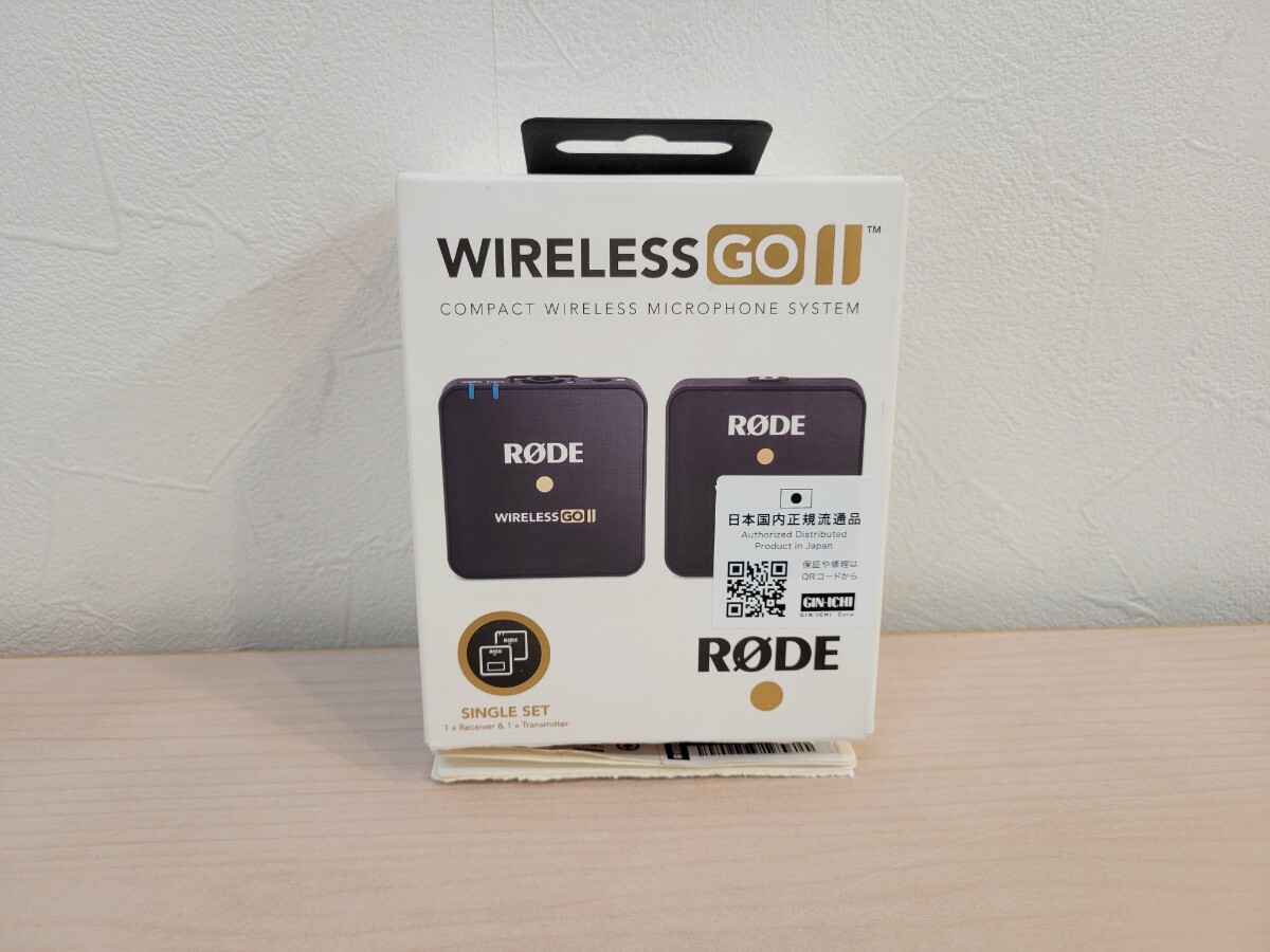 RODE Wireless GO 2 ワイヤレスマイクシステム  Wireless GoⅡ ロードの画像1