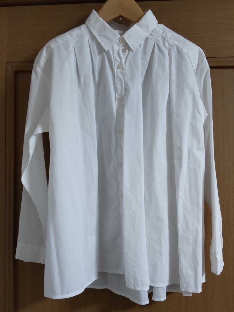  Studio Clip *studio CLIP хлопок задний gya The - широкий рубашка M белый старт Dio зажим белый блуза хлопок 100%