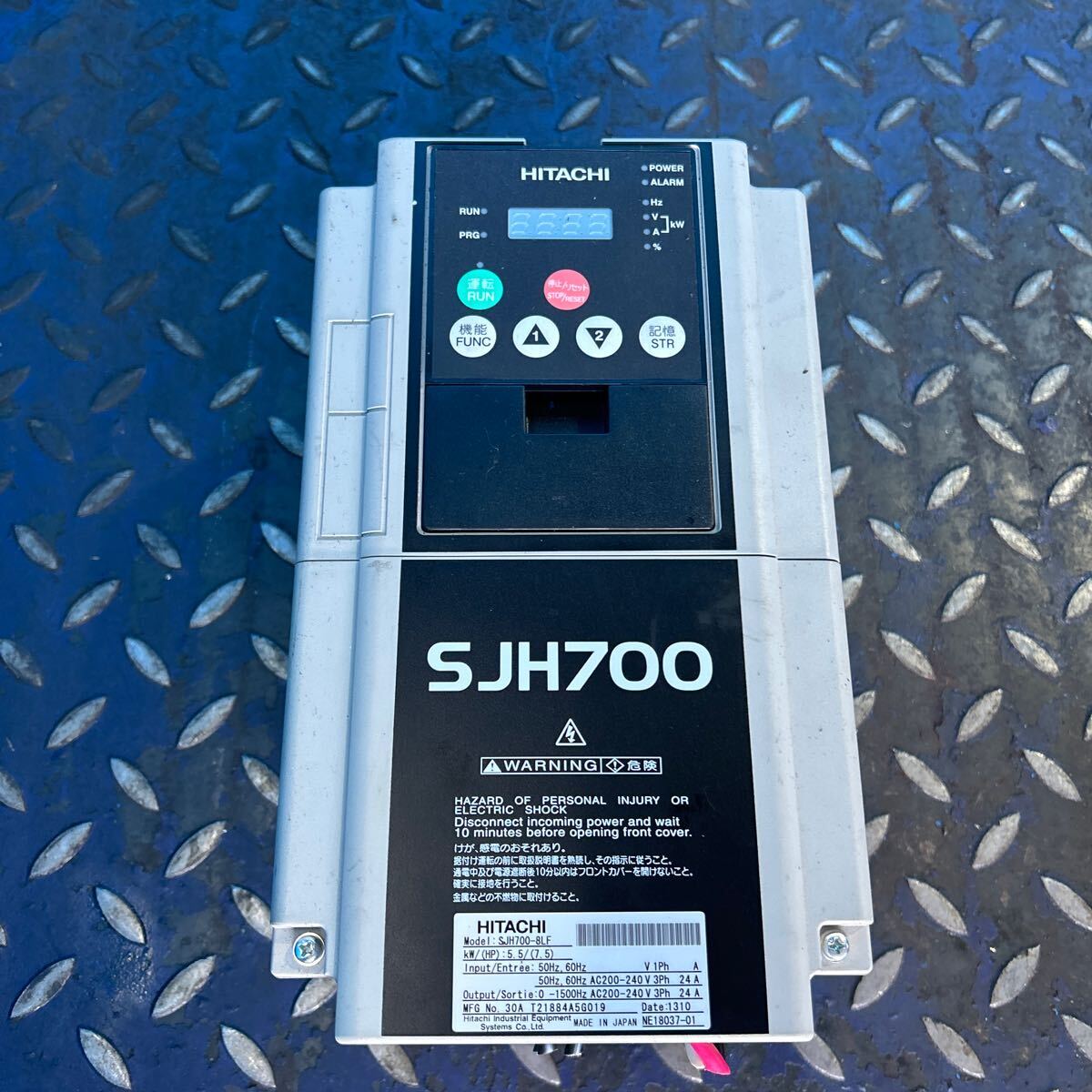 T6687 HITACHI 日立 電子部品 インバーター SJH700-8LF【ジャンク品】_画像4
