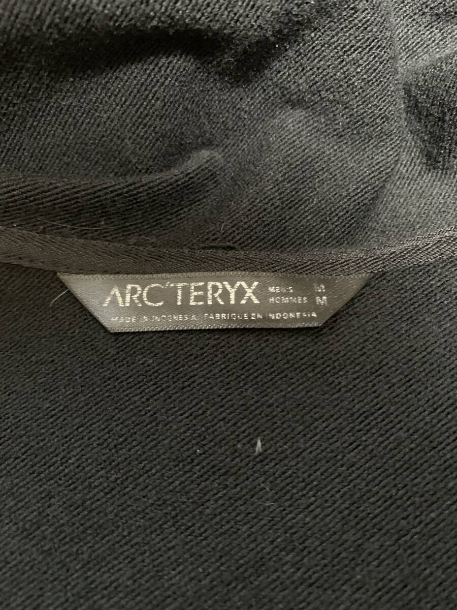 【ARCTERYX】アークテリクス ガンマLT フーディ　メンズMサイズ ブラック【良品】_画像4