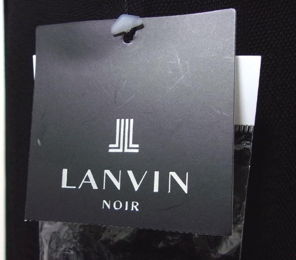 新品★LANVIN NOIR★ランバンノワール★ブラックフォーマル★9号38★日本製★喪服★春夏★コサージュ付★ワンピース_画像6