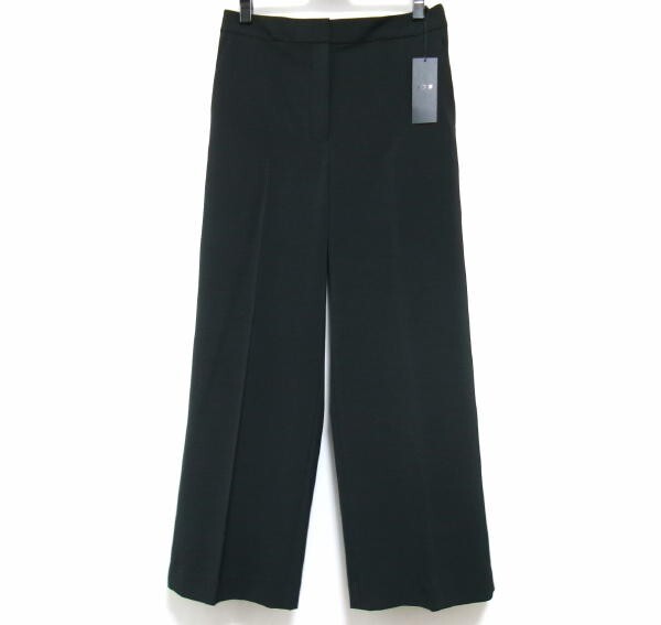  new goods *ICB I si- Be *...Fied wide pants * black 40* waist rubber built-in *2way stretch 