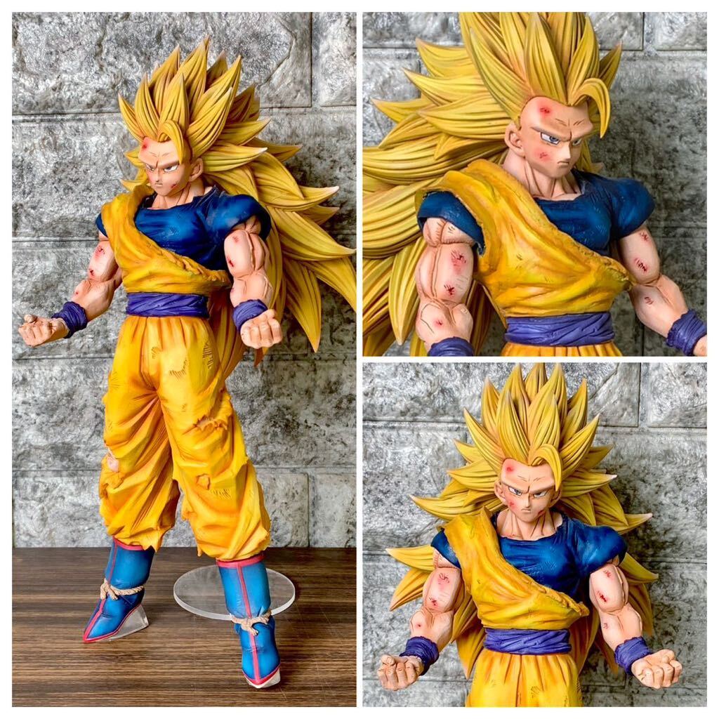 ドラゴンボール ss3孫悟空 リペイント Yahoo!オークション - ドラゴンボール リペイント 超サイヤ人3