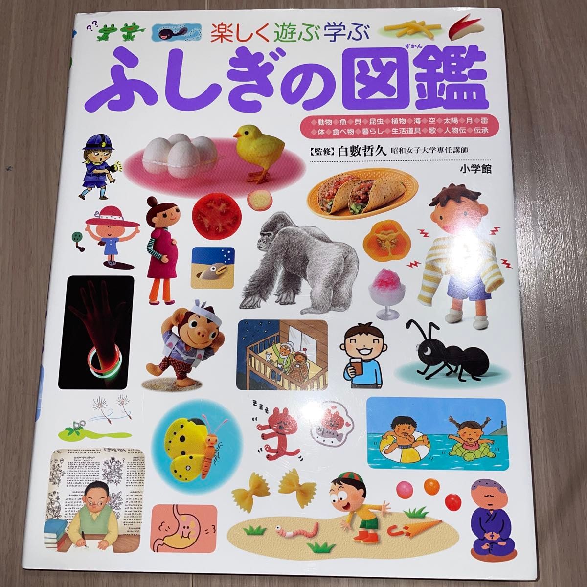 楽しく遊ぶ学ぶふしぎの図鑑 （小学館の子ども図鑑プレＮＥＯ） 白數哲久／監修