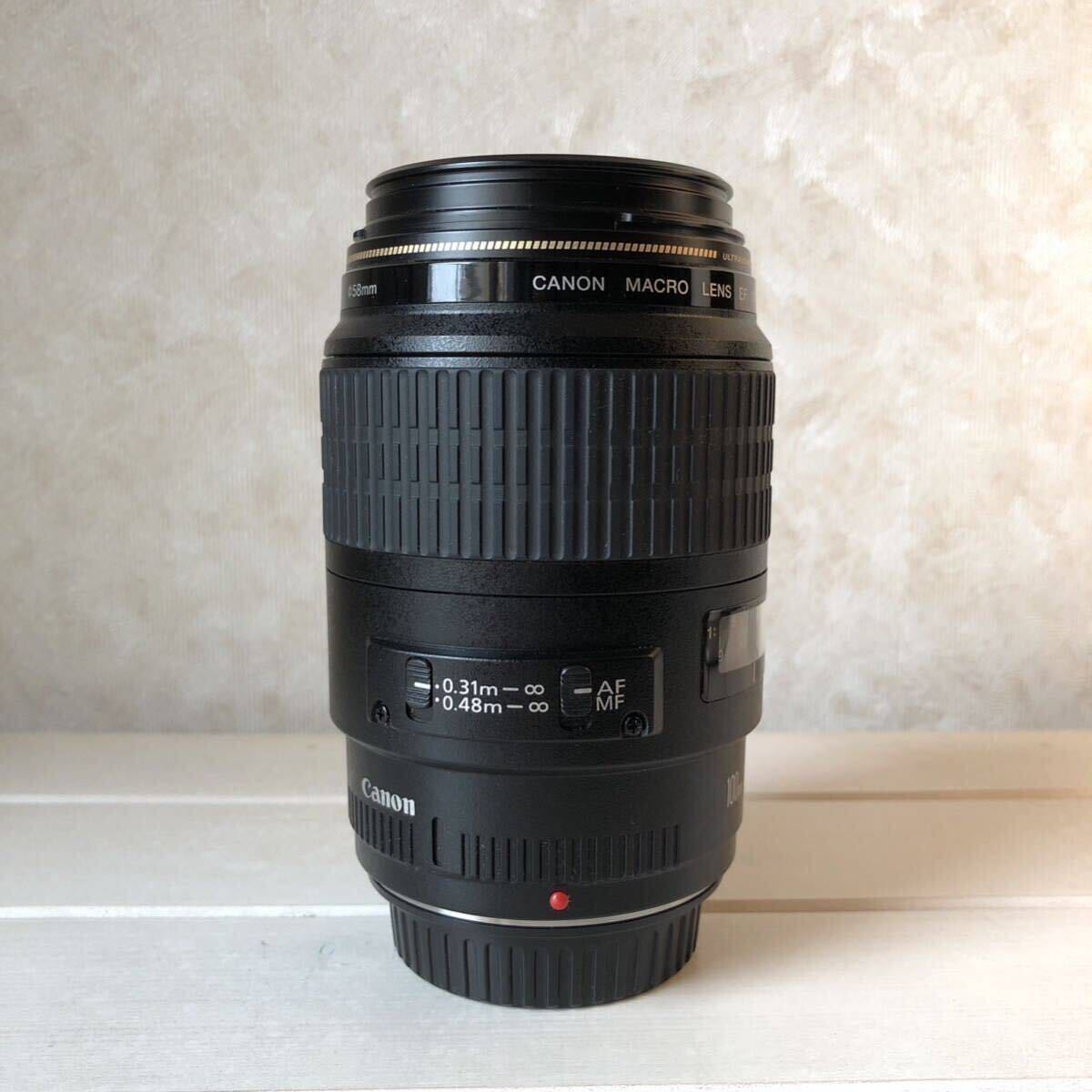 美品★Canon EF 100mm F2.8 Macro USM★キャノンEF100マクロ_画像2