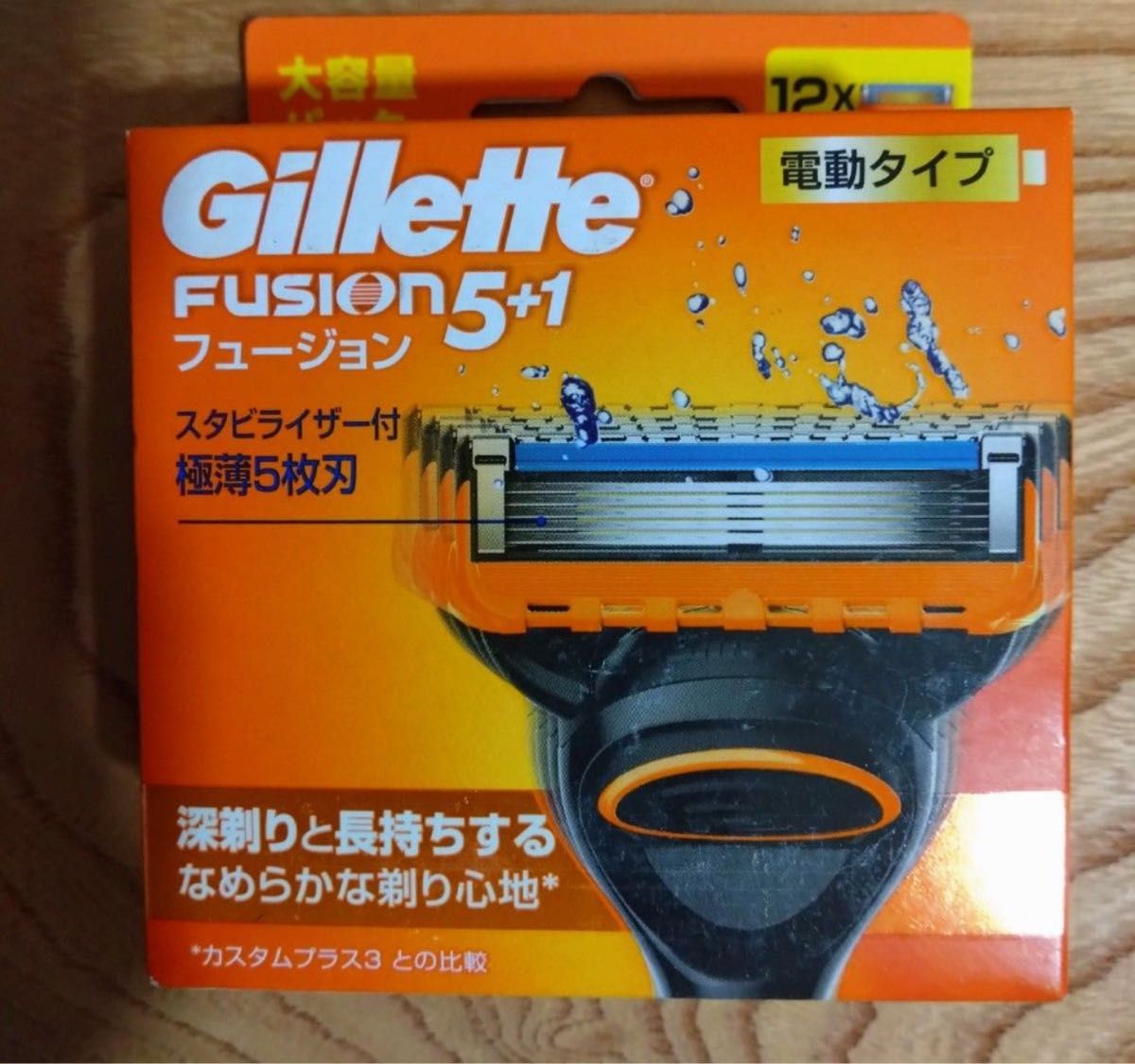 ジレット フュージョン 5＋1 電動タイプ 替刃12個入 新品未使用    純正品 Gillette