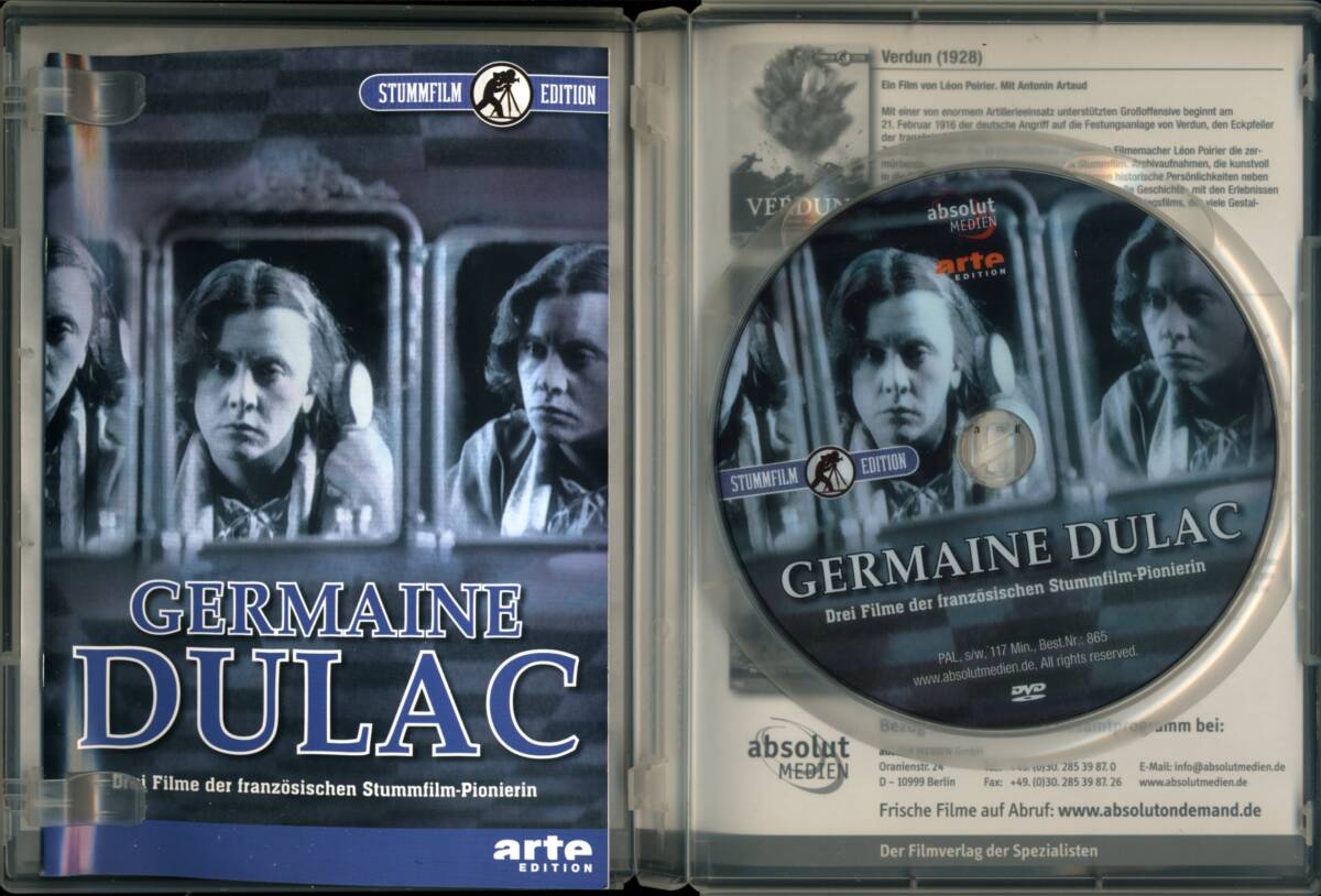 ジェルメーヌ・デュラック作品集 (Germmaine Dulac） ドイツ盤ＰＡＬ方式 中古ＤＶＤの画像3