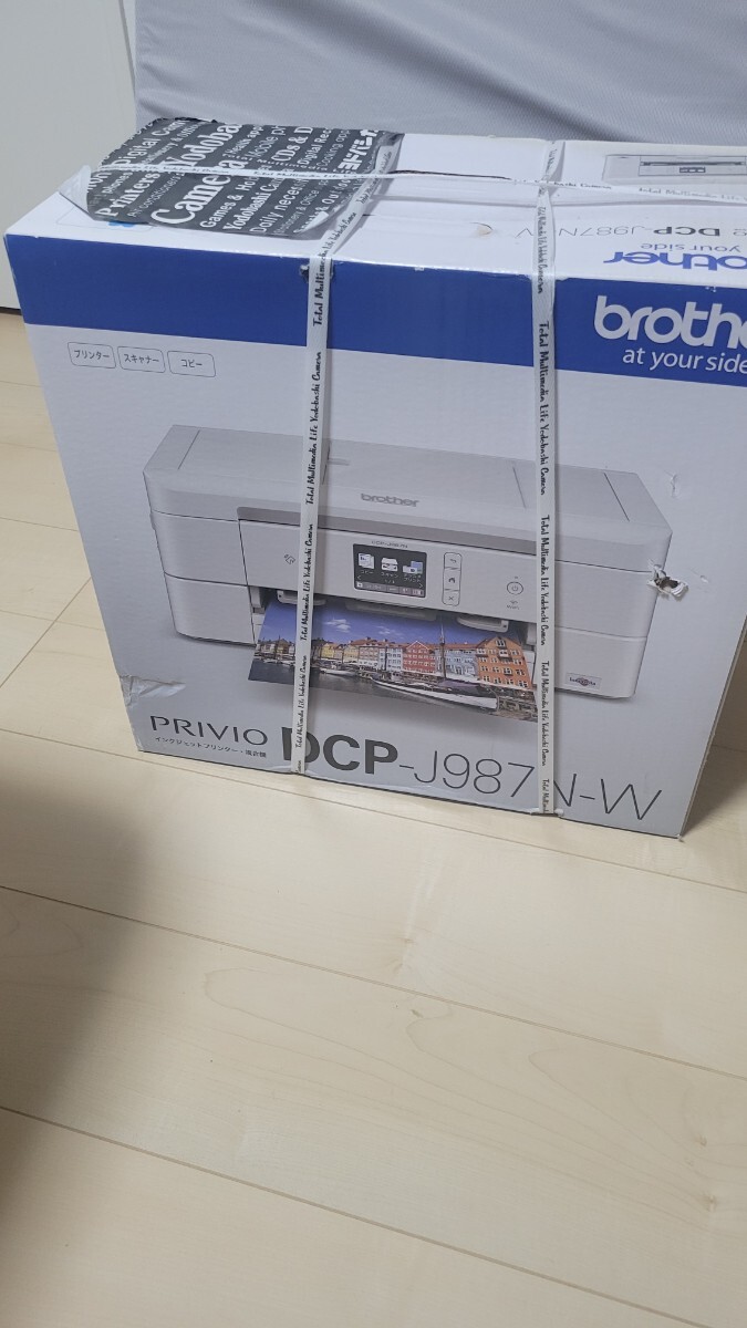 brother ブラザー インクジェットプリンター PRIVIO DCP-J987N-W 複合機 ホワイト 印刷 コピー _画像1