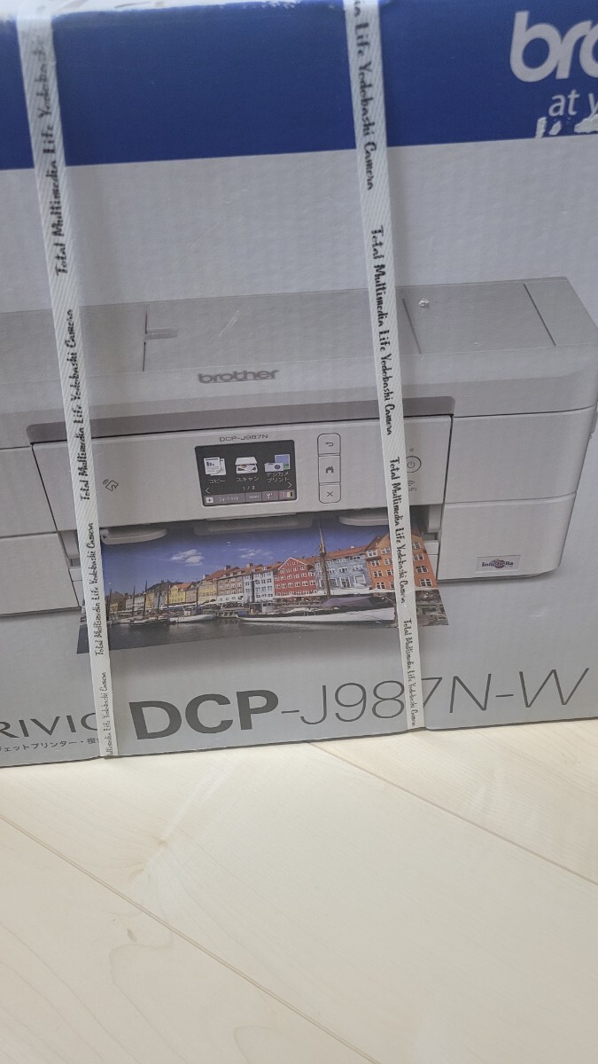 brother ブラザー インクジェットプリンター PRIVIO DCP-J987N-W 複合機 ホワイト 印刷 コピー _画像2
