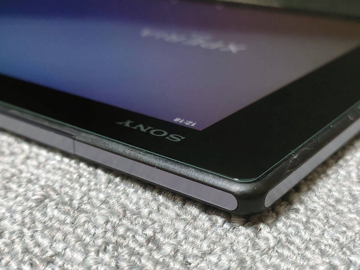 Android11 Xperia Z2 Tablet 美品 ダークモードOS カーボンルック CPU4コア メモリ3GB 10インチ SGP512 SONY 防塵防水 動作確認済 送料無料_画像6