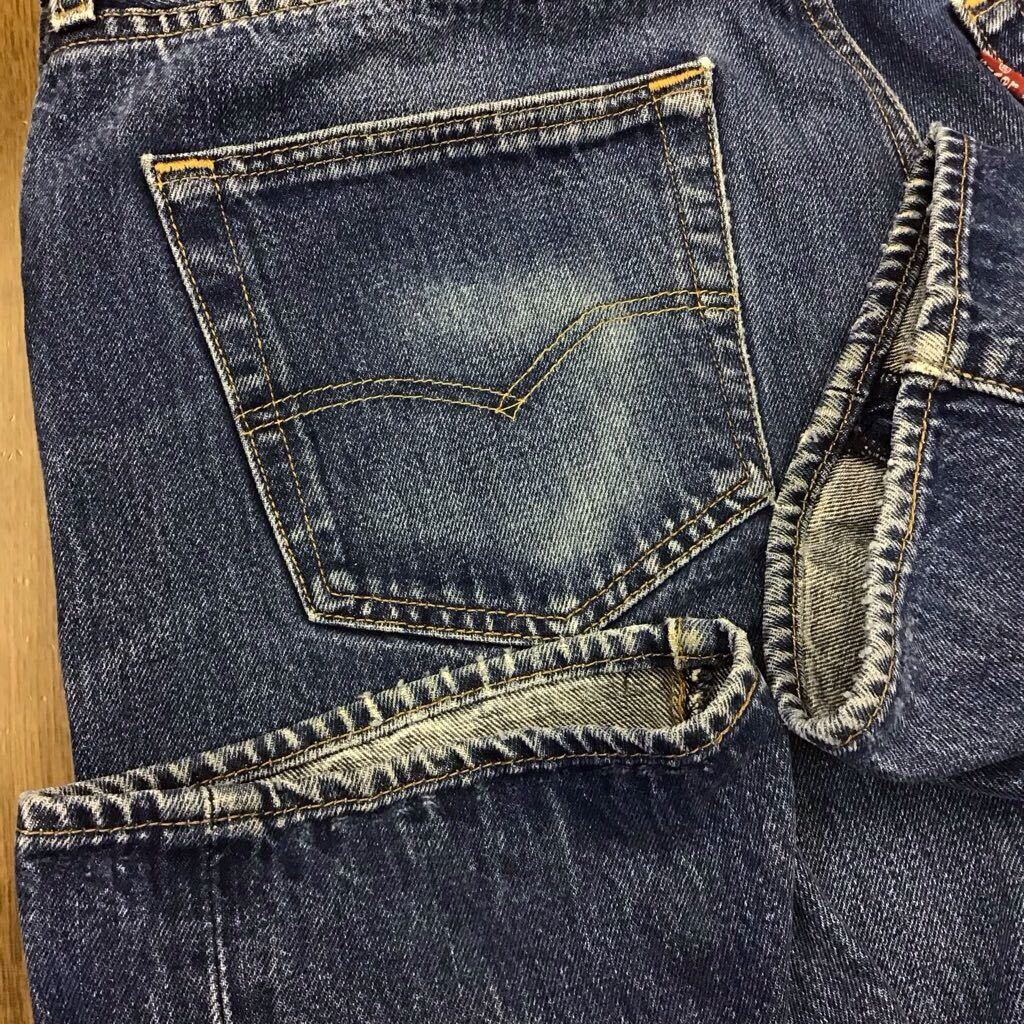 【FC394】Levi's 501 W36 L34 定番ストレート 色落ち加工 ジーンズ ジーパン デニムパンツ メンズブランド古着 リーバイス501 送料無料_画像9