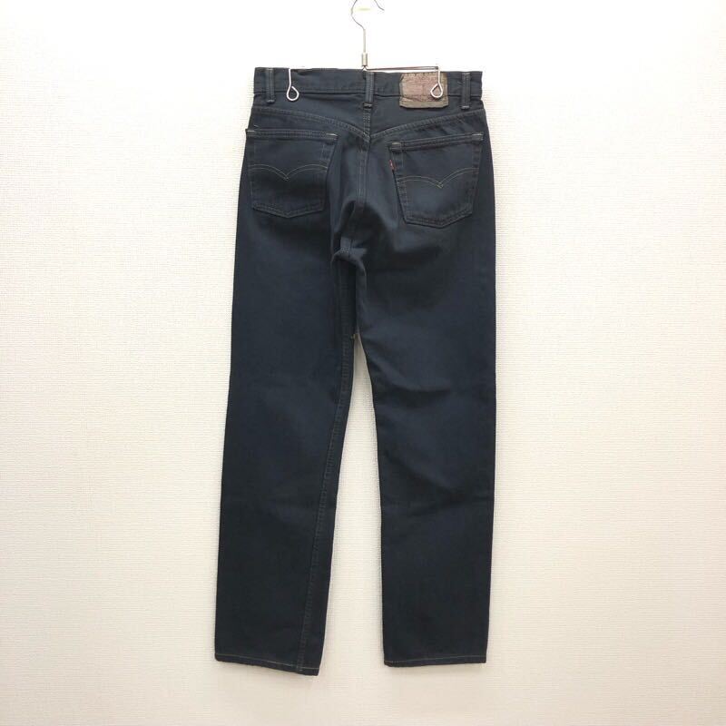 【FC115】USA製 Levi's 501 W29 L34 後染め 製品染め ブラック ジーンズ ジーパン デニムパンツ DYE ブランド古着 リーバイス501 送料無料