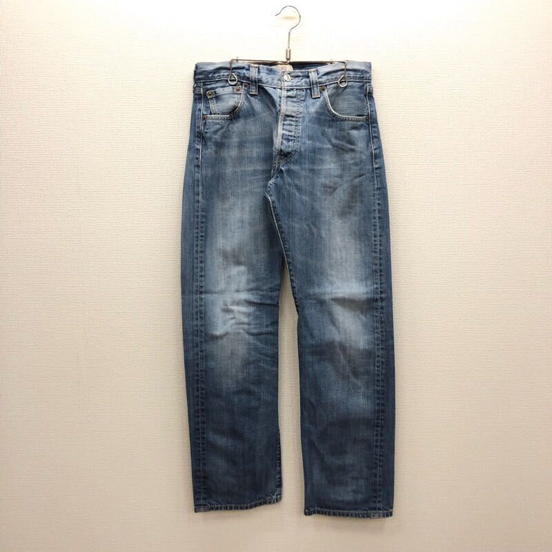 【FC159】Levi's 501 W30 L32 定番ストレート 色落ち加工 ジーンズ ジーパン デニムパンツ メンズブランド古着 リーバイス501 送料無料