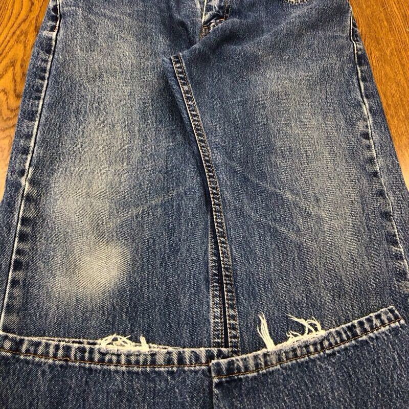 【FC398】Levi's 505 W35 L30 ジーンズ ジーパン デニムパンツ メンズブランド古着 リーバイス505 ボタン裏刻印3757 送料無料_画像9