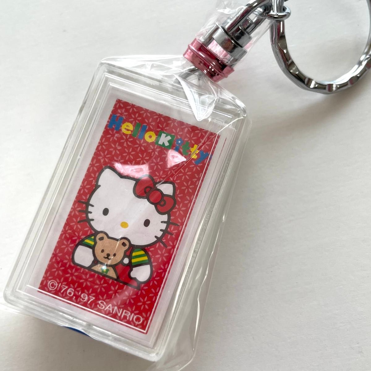 新品 未開封 サンリオ ハローキティ ミニトランプ キーホルダー 当時物 レトロ 当時物 HELLO KITTY デッドストック