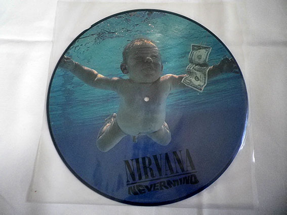 USED■Nirvana「Nevermind」限定ピクチャー盤【チェコ盤】(1992年)/Globus Internationalオリジナル盤グランジ■B_画像2