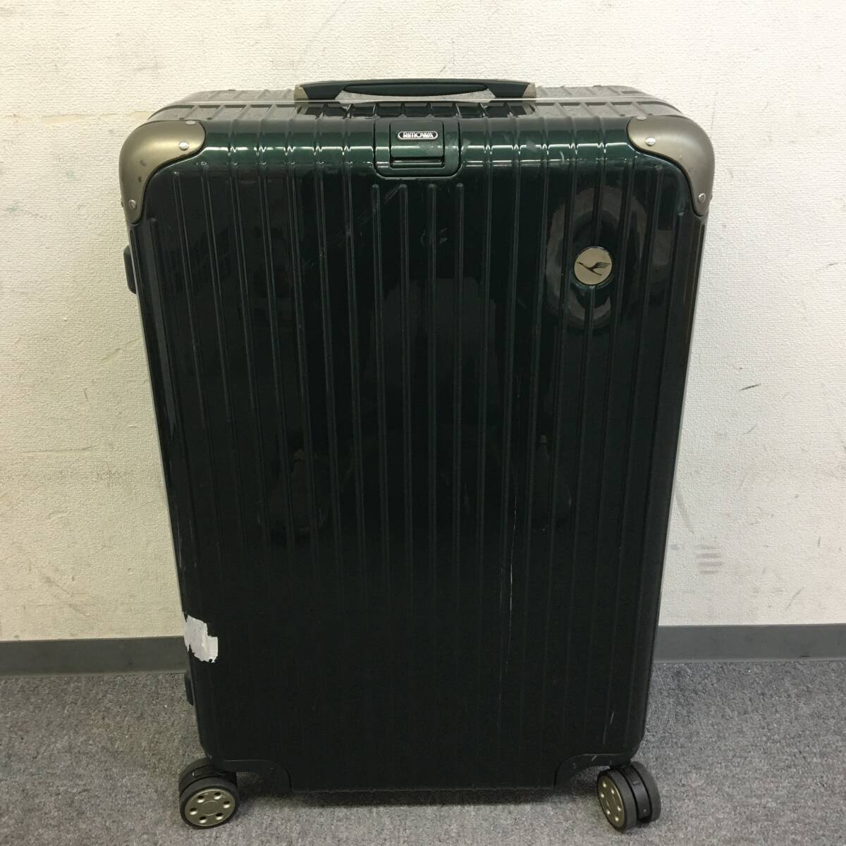 RIMOWA リモワ スーツケース 旅行カバン 型番不明 縦約26cm×横約50cm×高さ約75cm 海外旅行 出張 ビジネス トラベル_画像1