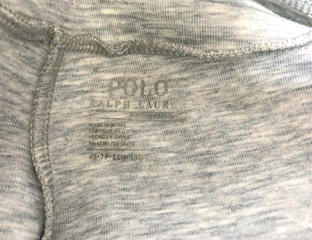 ★ POLO RALPH LAUREN ラルフローレン　ダンボールニット カーゴジョガーパンツ グレー XS_画像8