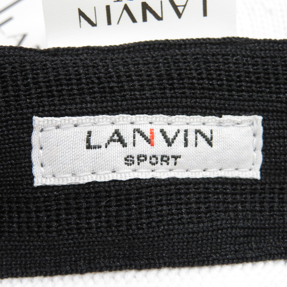 【新品】LANVIN SPORT ランバン スポール ベレー帽 ホワイト系 F [240101141303] ゴルフウェア_画像7