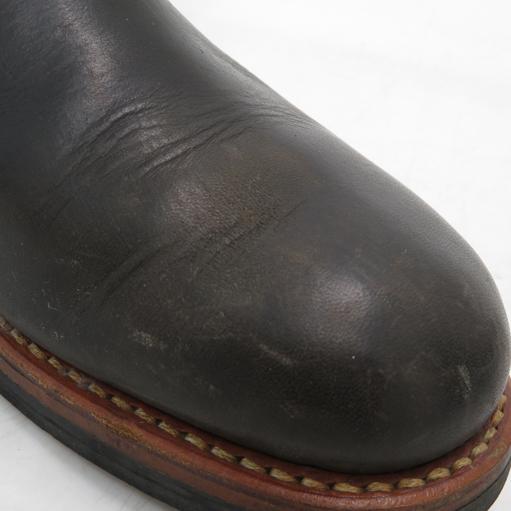 安藤製靴 FINE ソール エンジニアブーツ BUSH CLOVER ブラック系 25 [240001744911] メンズ_画像8