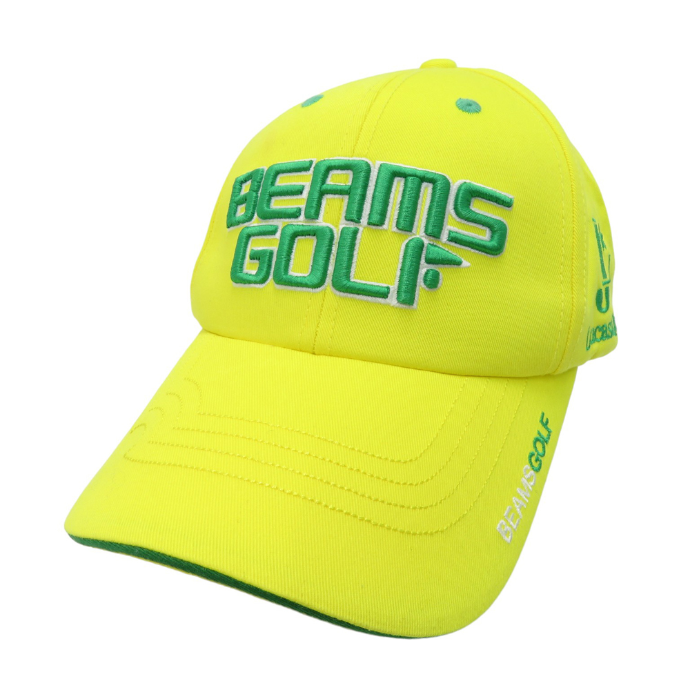 BEAMS GOLF ビームスゴルフ キャップ イエロー系 58-60cm [240101146350] ゴルフウェア_画像1