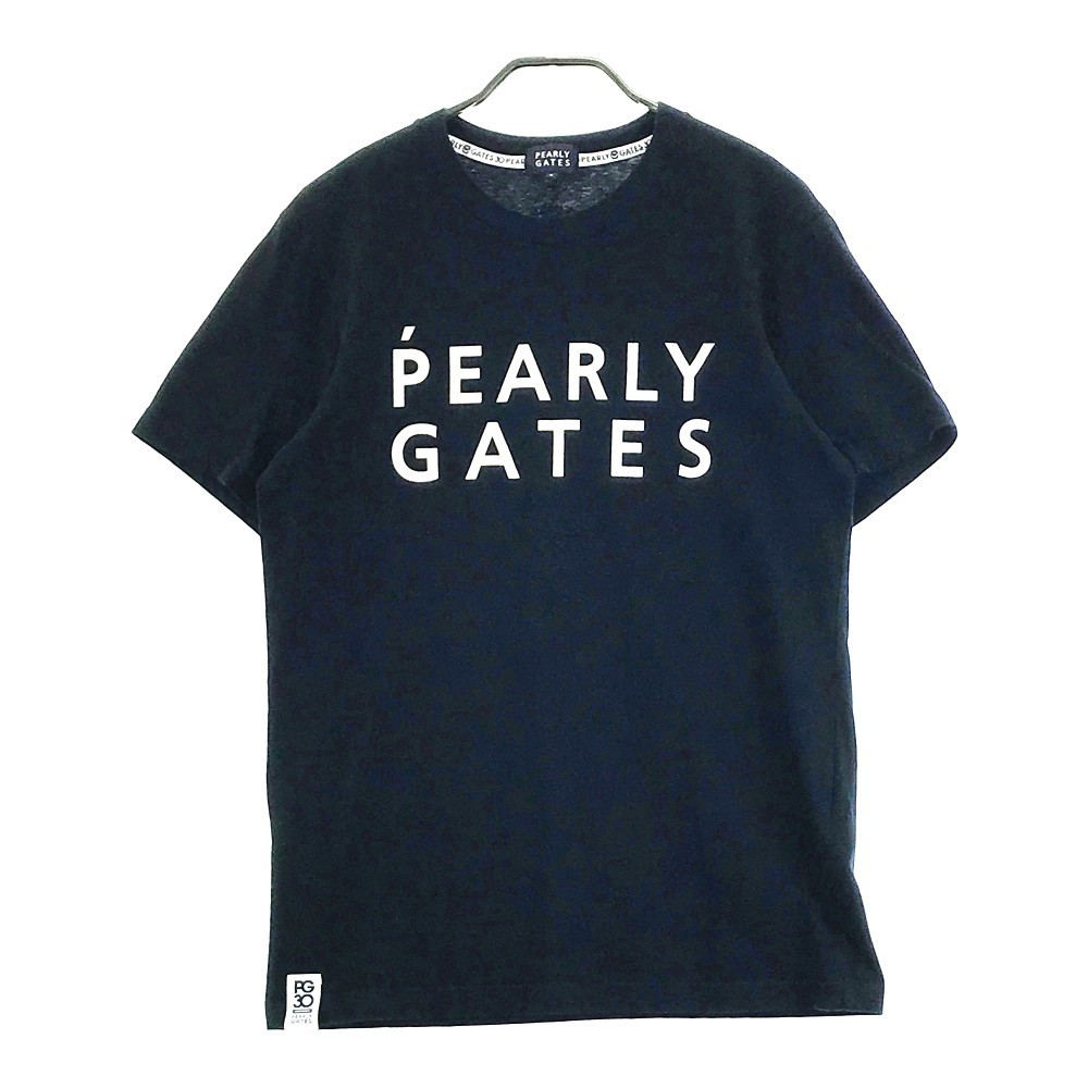 PEARLY GATES パーリーゲイツ 30周年モデル 半袖Tシャツ ネイビー系 5 [240101139719] ゴルフウェア メンズ_画像1