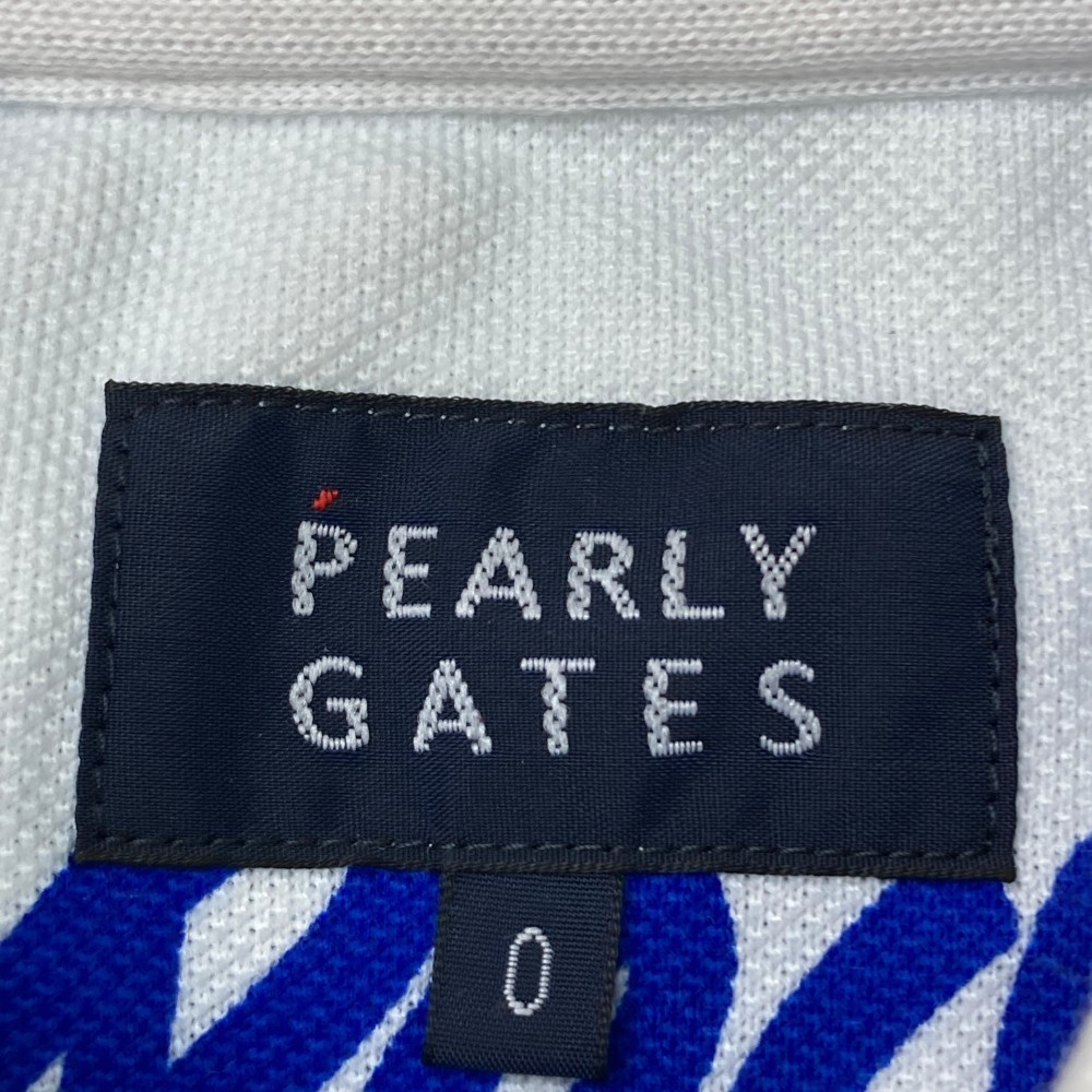 PEARLY GATES パーリーゲイツ ノースリーブ ワンピース 総柄 ブルー系 0 [240101031244] ゴルフウェア レディース_画像4