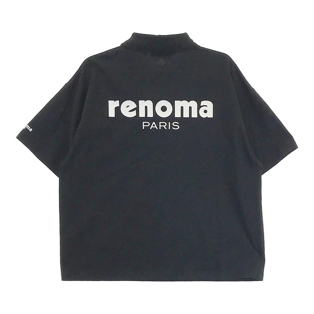 RENOMA GOLF レノマゴルフ 半袖ポロシャツ ブラック系 S [240101147006] ゴルフウェア メンズ_画像2
