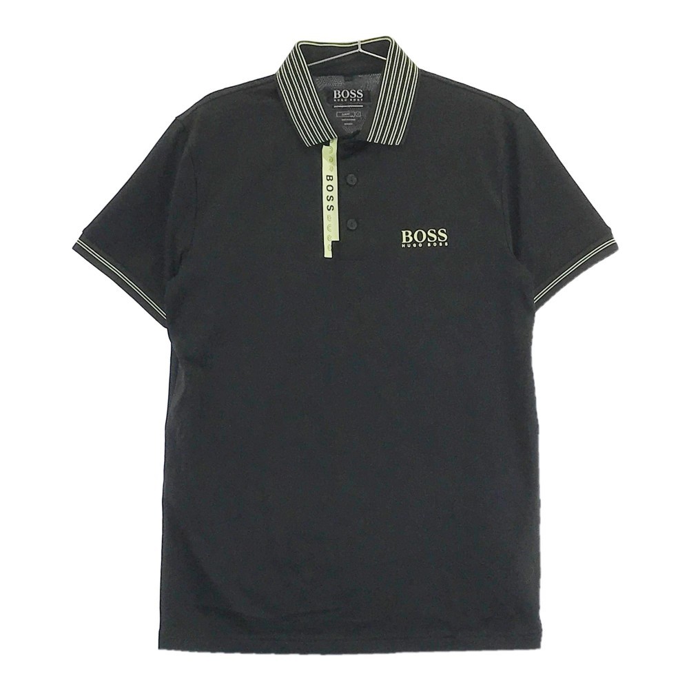 HUGO BOSS Hugo Boss polo-shirt with short sleeves black group S [240101032352] men's 