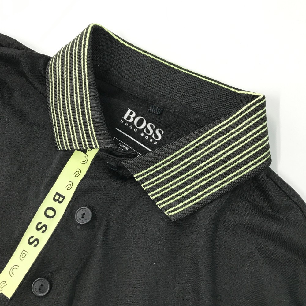 HUGO BOSS Hugo Boss polo-shirt with short sleeves black group S [240101032352] men's 