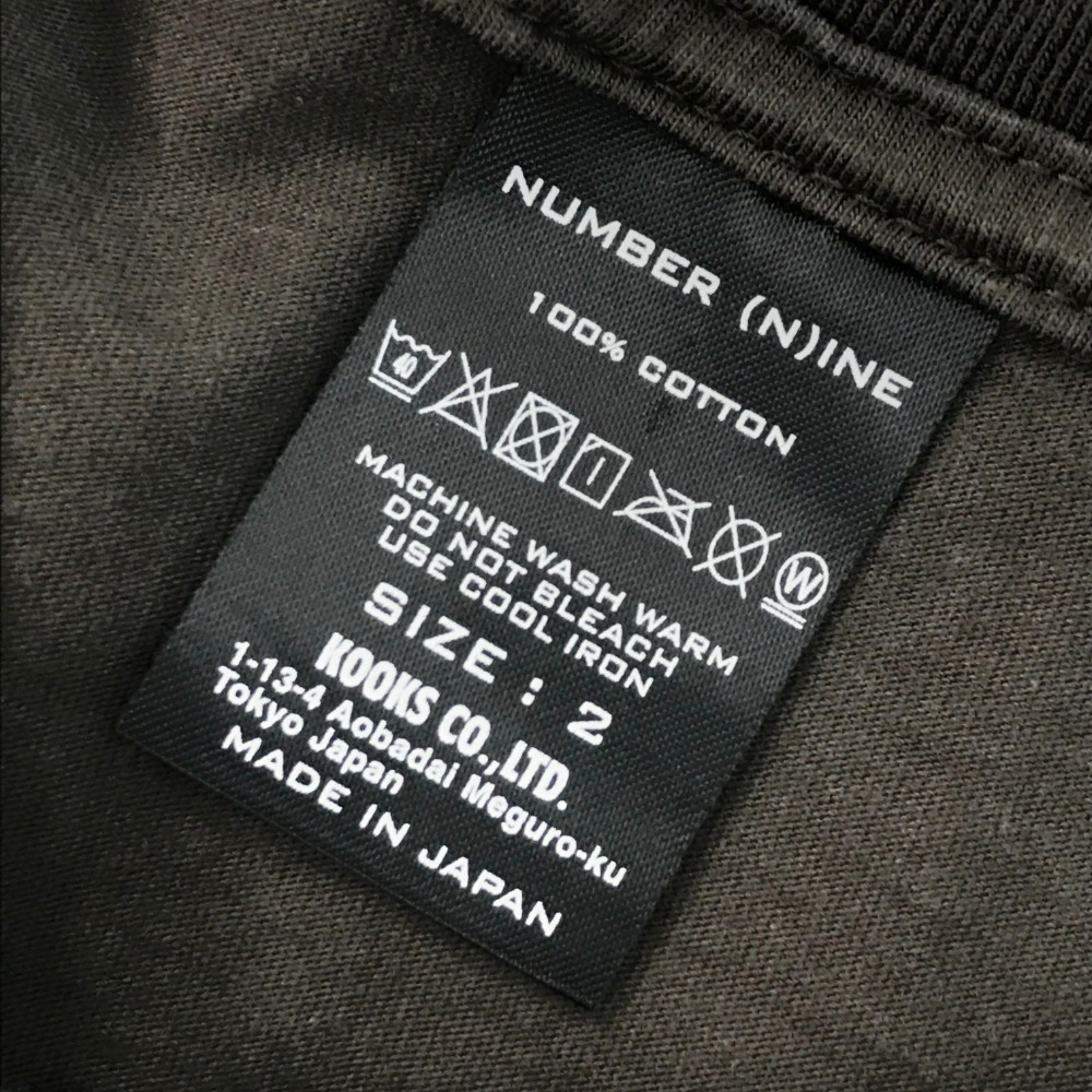 NUMBER (N)INE ナンバーナイン 半袖Tシャツ ミッキープリント カーキ系 2 [240101038484] メンズ_画像4