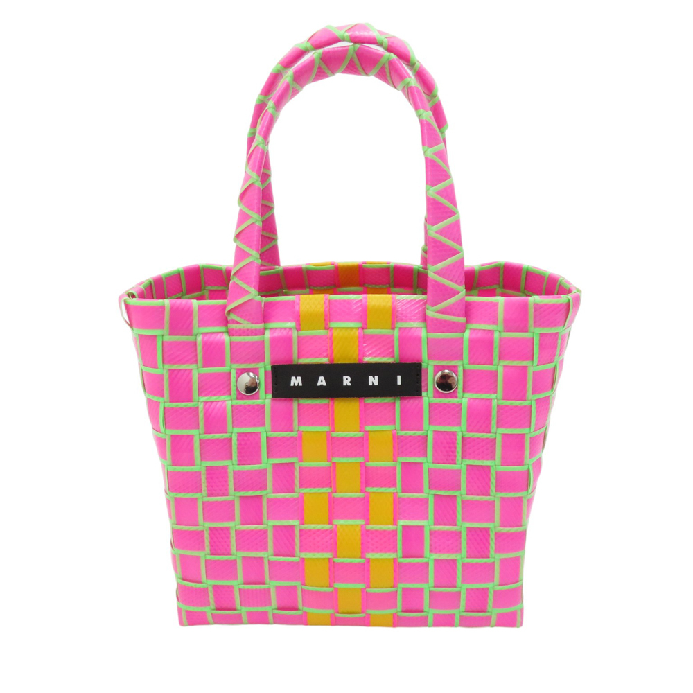 MARNI マルニ カゴバッグ ピンク系 [240101080796] レディース