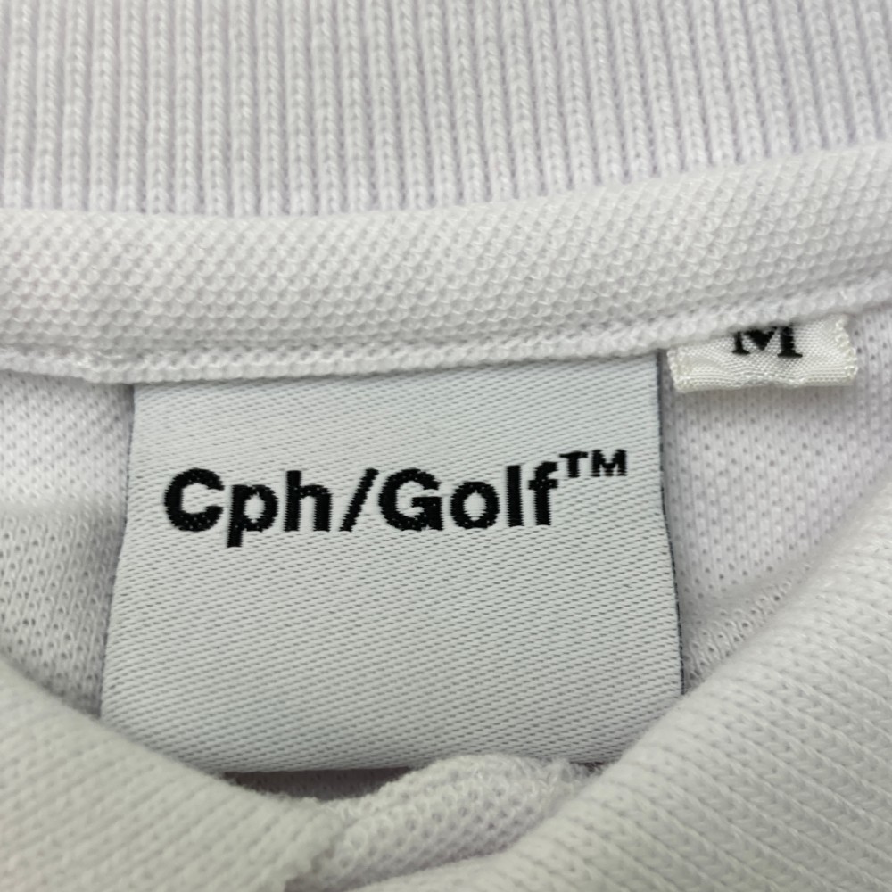 CAPTAINS HELM GOLF　キャプテンズ ヘルム ゴルフ 半袖ポロシャツ ホワイト系 M [240101146424] ゴルフウェア メンズ_画像3