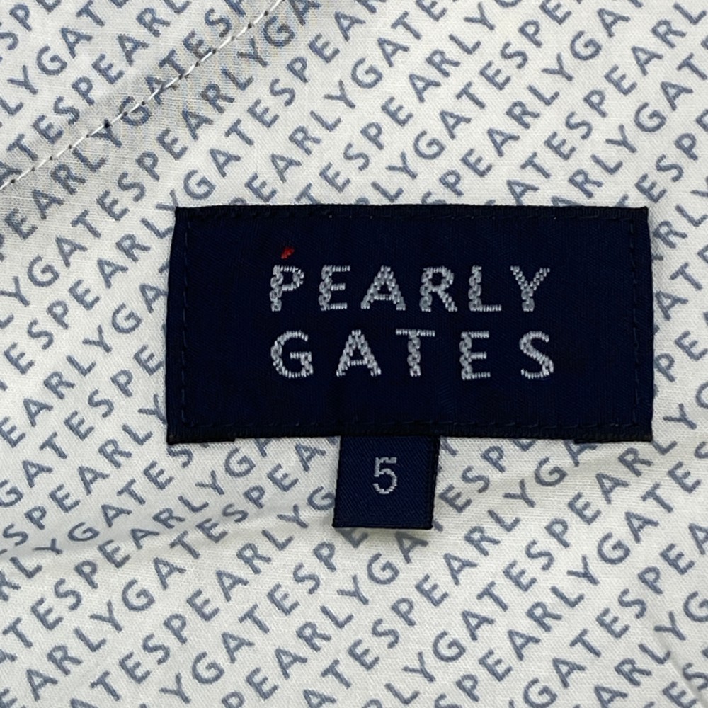 PEARLY GATES パーリーゲイツ ハーフパンツ 総柄 ネイビー系 5 [240101025831] ゴルフウェア メンズ_画像3