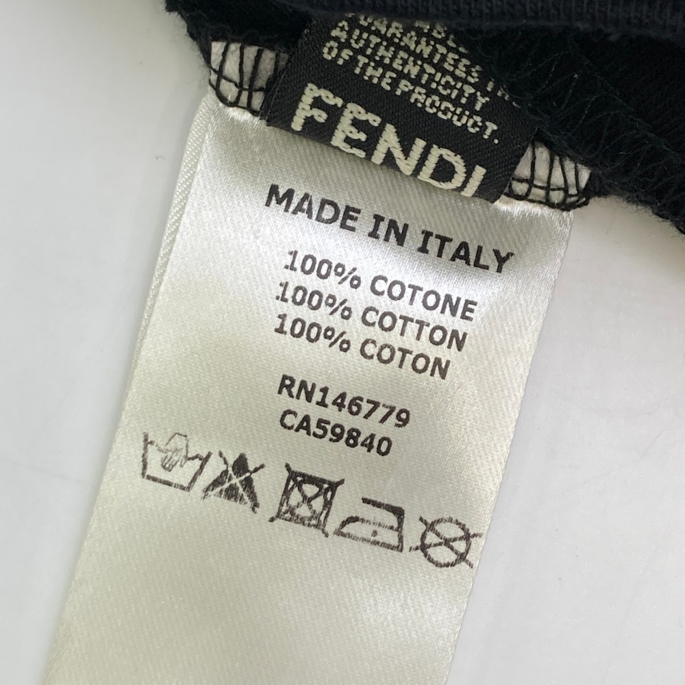 FENDI フェンディ カールラガーフェルド Tシャツ ブラック系 38 [240003000158] レディース_画像5