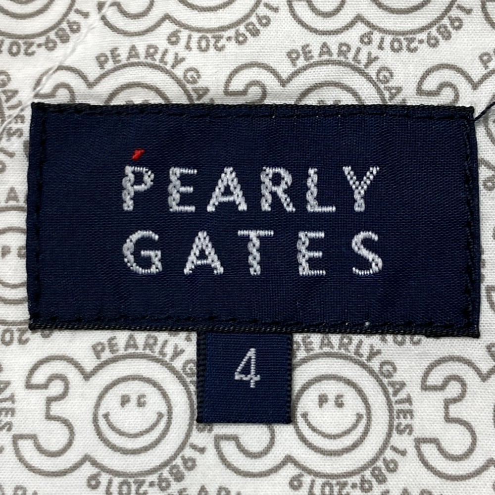 PEARLY GATES パーリーゲイツ 30周年 ハーフパンツ 花柄 総柄 ネイビー系 4 [240101012577] ゴルフウェア メンズ_画像4