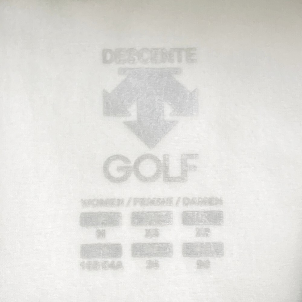 DESCENTE GOLF デサントゴルフ ハイネック 半袖Tシャツ ホワイト系 M [240101047459] ゴルフウェア レディース_画像3