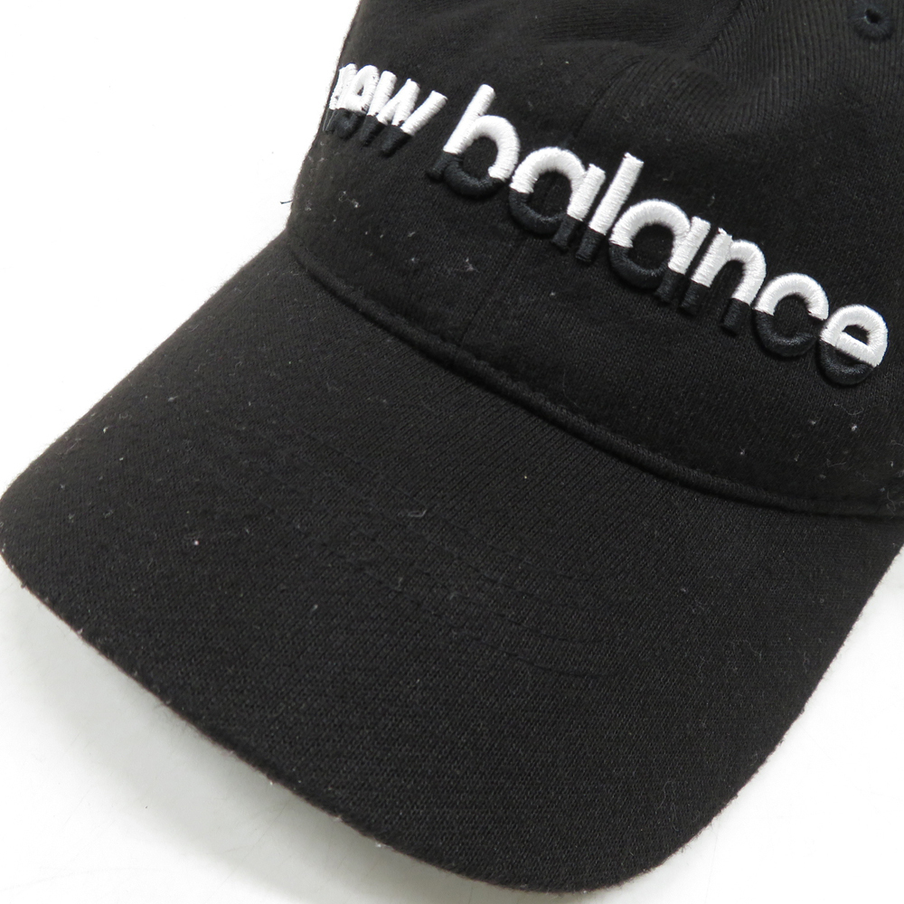 【1円】NEW BALANCE GOLF ニューバランスゴルフ 2021年モデル キャップ ブラック系 FR [240101084960]_画像9