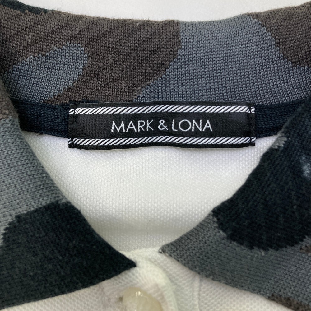 MARK&LONA マークアンドロナ ポロシャツ　ミッッキー ホワイト系 S [240001161460] ゴルフウェア レディース_画像3